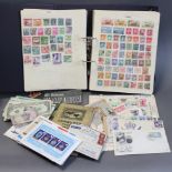 A collection of mostly foreign stamps, First Day & other covers, etc., & a small quantity of foreign