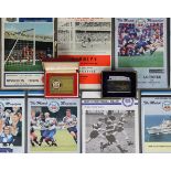 Eleven various Rugby Union & football programmes, circa 1969 onwards; together with a cigarette