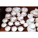 A Paragon bone china part tea service; a New Chelsea bone china part tea service; & various other