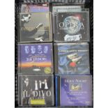 Approximately eighty various CDs – classic music, opera, etc.