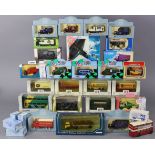 Thirty-one various scale model vehicles, boxed & unboxed.