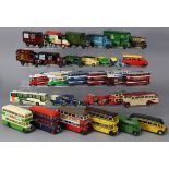 Approximately thirty various scale models by Corgi, Matchbox, & other, all unboxed.