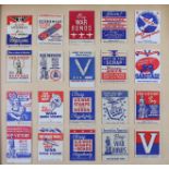 An album of vintage British & foreign matchbox covers.