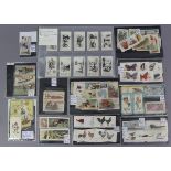 A set of Rothmans “Punch Jokes” cigarette cards; together with various other loose cigarette & tea