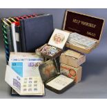 A collection of G B & foreign stamps, First Day covers, etc., including many G B pre-decimal sheets,
