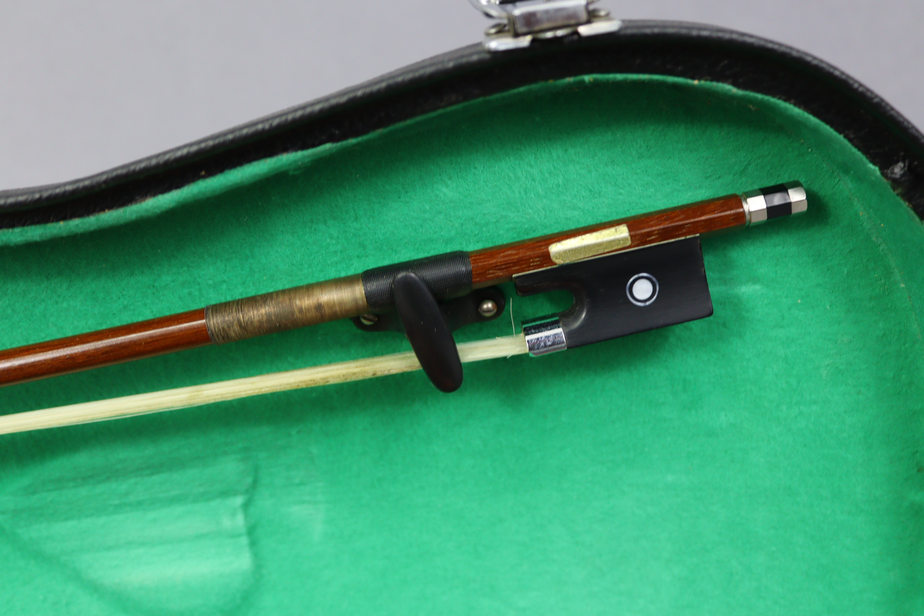 A “Stentor Student” violin & bow by Stentor Music of England, 24” long, with case. - Image 4 of 8