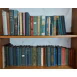 Approximately seventy volumes by John Masefield; together with two atlases.