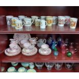 Various items of Royal commemorative china; together with various items of Royal ephemera.