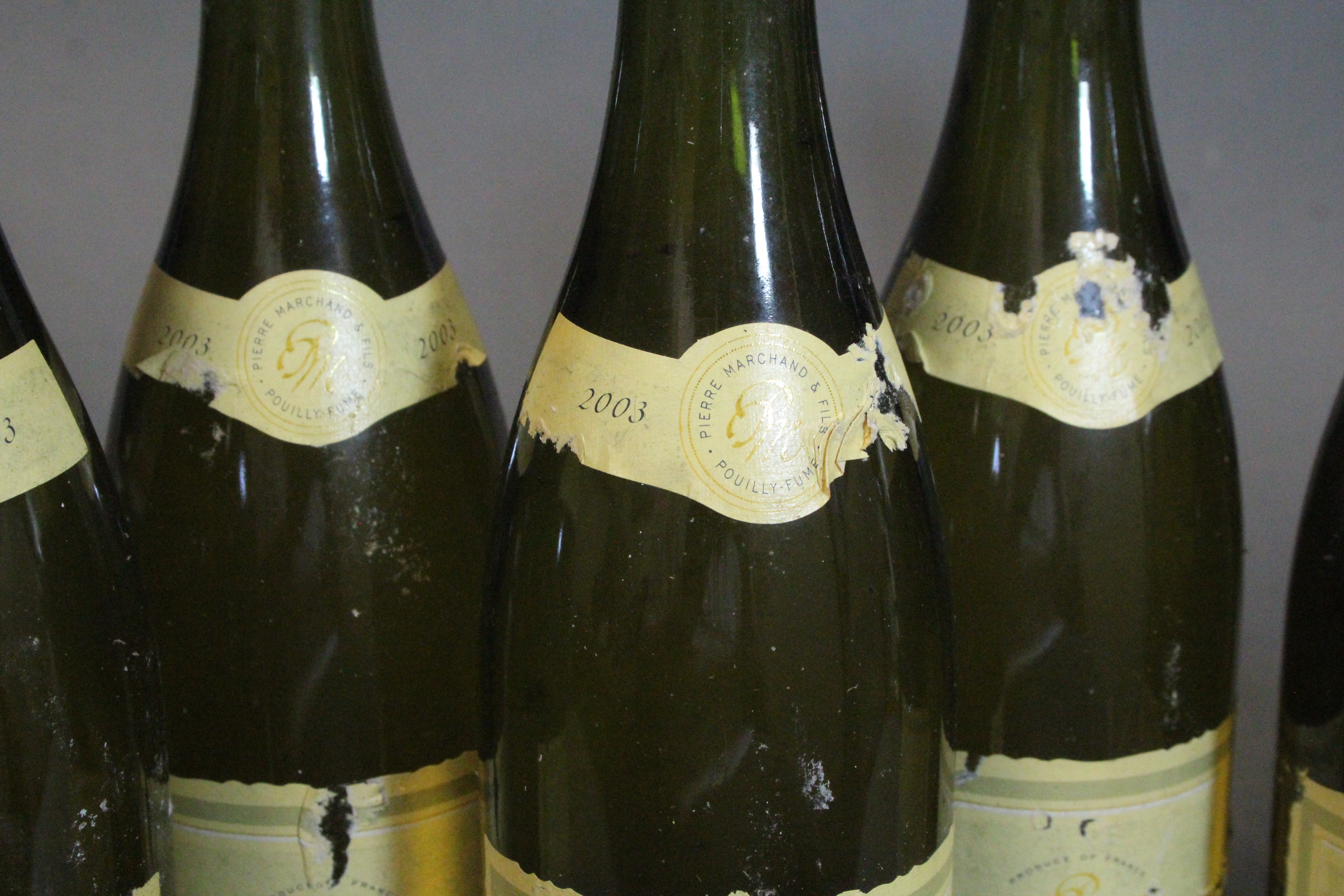 Six bottles of Pouilly-Fume 2003 vintage white wine, Pierre Marchand et Fils (6 x 750ml). - Image 2 of 3