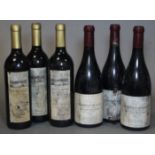 Three bottles of Chambolle-Musigny Les Clos de L’Orme 2001 vintage Burgundy red wine; & Three