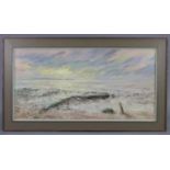 LEONARD APPELBEE (1914-2000). An extensive coastal landscape titled: “Morea, Conway”. Signed & dated