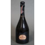 One bottle of Dom Ruinart 1996 vintage Brut Rose Champagne, 750ml.