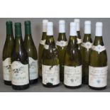 Seven bottles of Bourgogne La Combe 2011 vintage Cepage Chardonnay, Domaine Maroslavac Leger; &