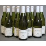 Ten bottles of Didier Tripoz Bourgogne Vieilles Vignes 2003 vintage white wine (10 x 750ml).