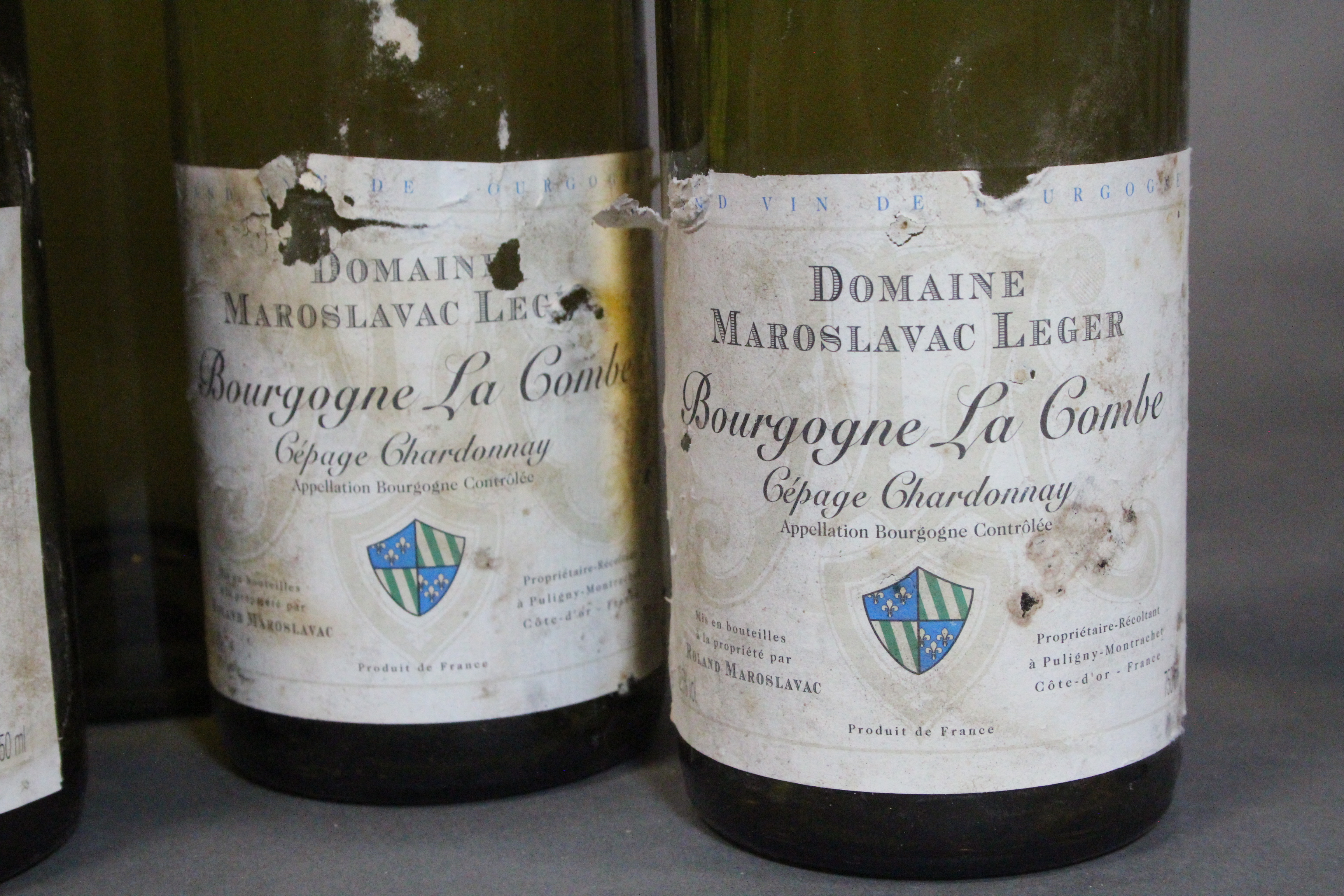 Seven bottles of Bourgogne La Combe 2011 vintage Cepage Chardonnay, Domaine Maroslavac Leger; & - Image 2 of 3