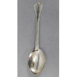 A 17th century ENGLISH PRIVINCIAL SILVER TREFID SPOON, Launceston circa 1680-5, by Richard Ashe,