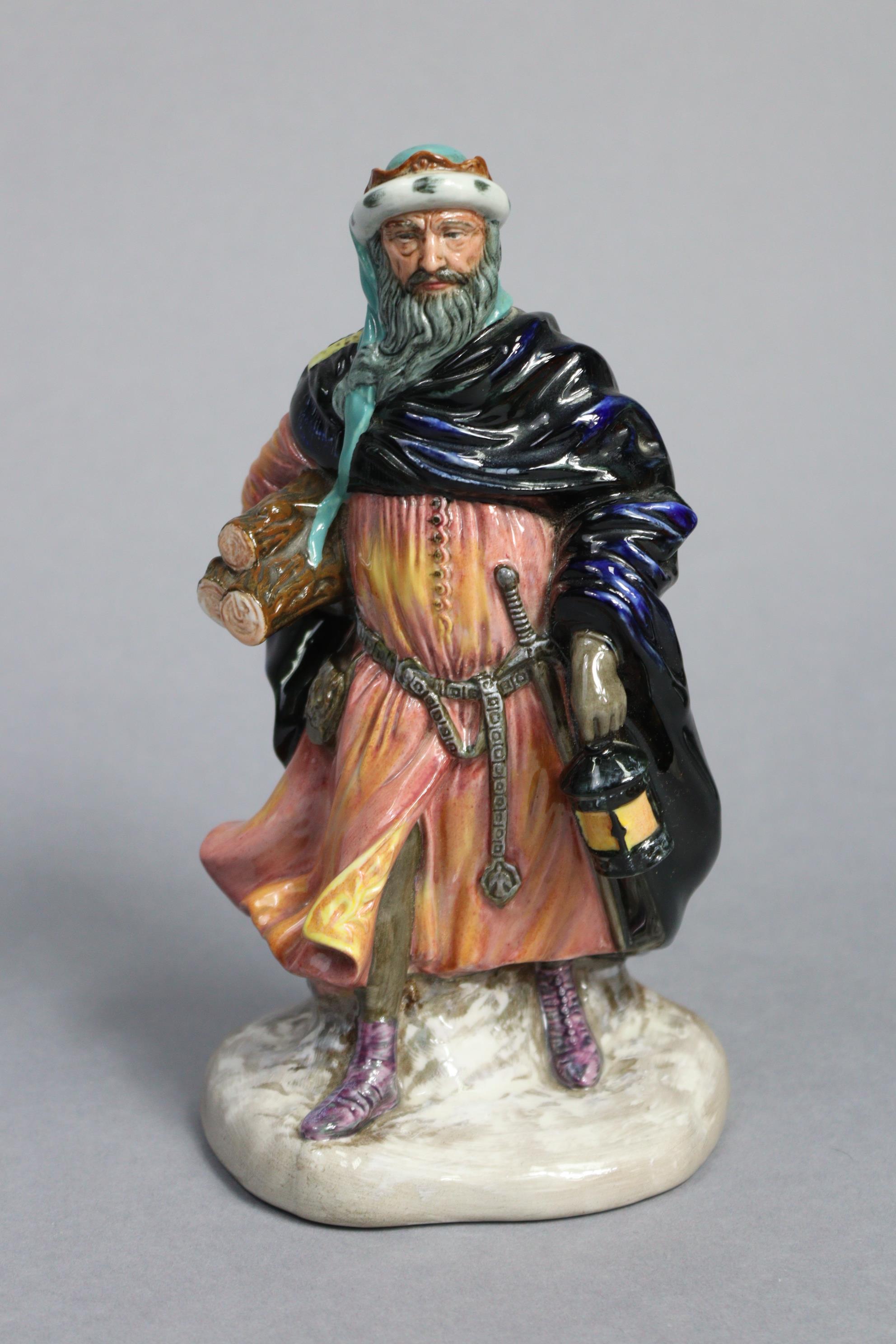 A Royal Doulton figure “Good King Wenceslas”.