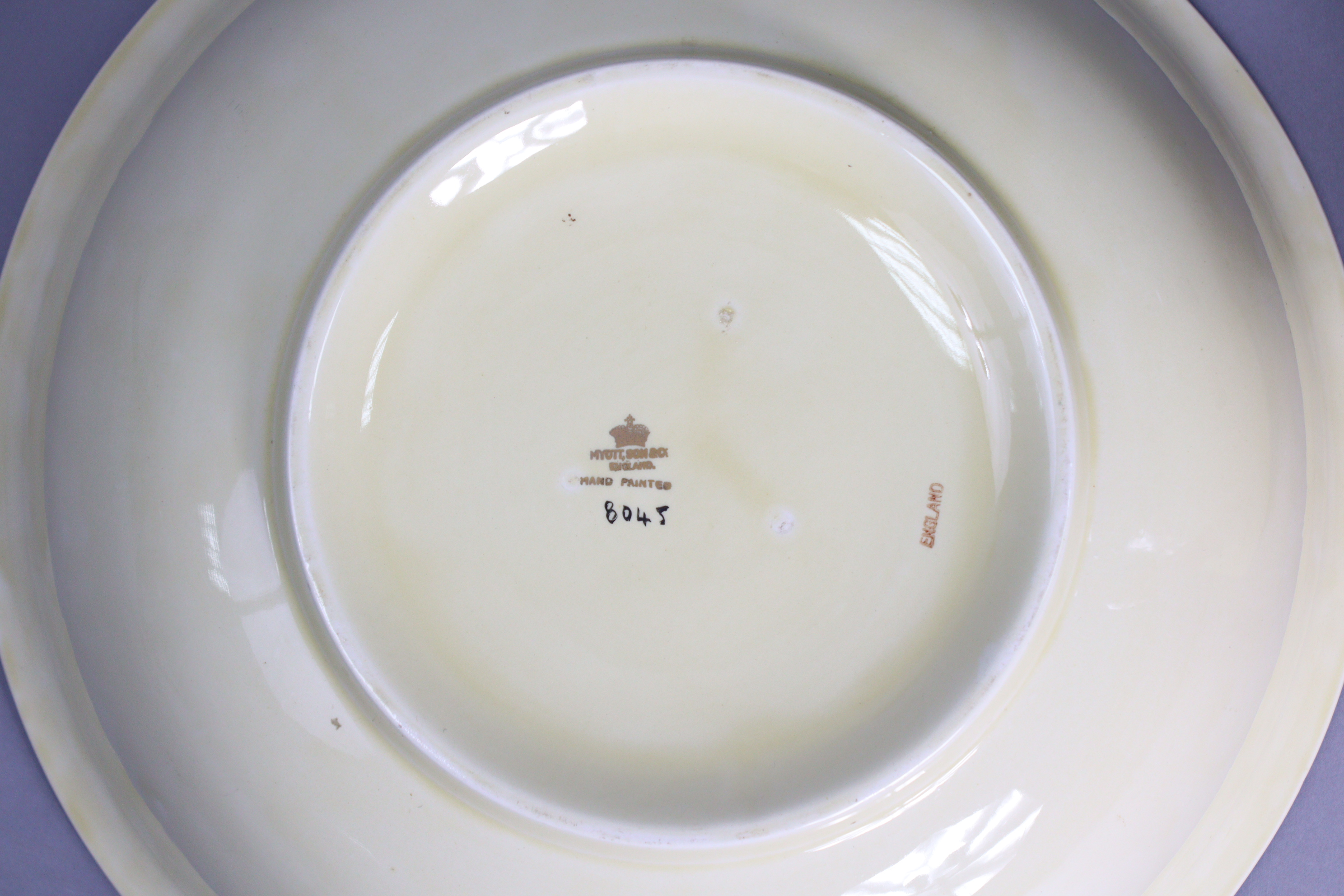 A Myott & Sons “Sunflower” toilet jug & bowl (No. 8045). - Image 4 of 4