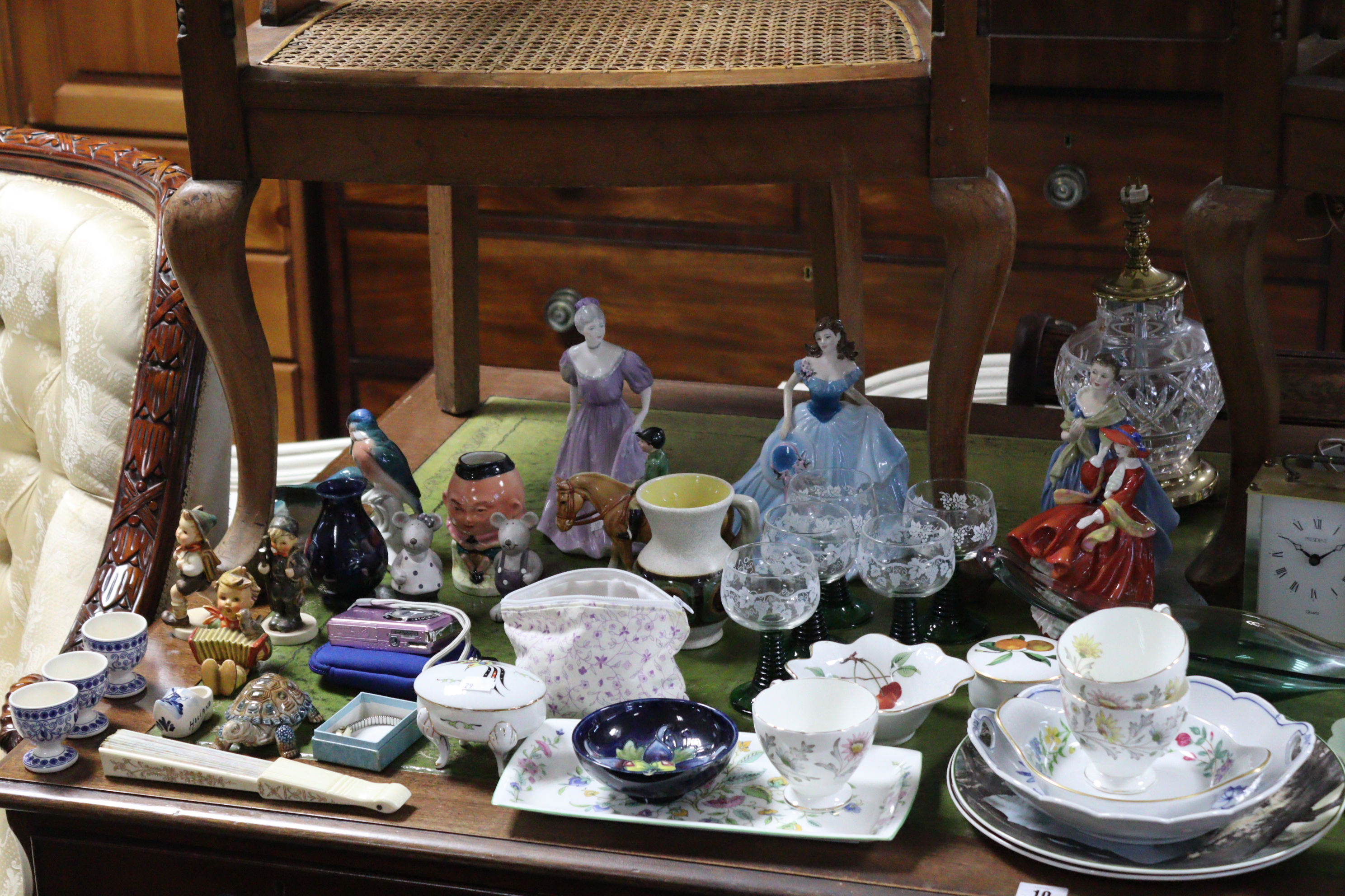 Two Royal Doulton figures “Adrienne” & “Top o’ The Hill”; a Coalport ditto “Glenda”; various other - Image 2 of 5