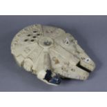 A Kenner Products Star Wars model “Millennium Falcon”, 21” long (1979), unboxed.