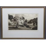 JOSEPH KIRKPATRICK (1872-1936). “This England”. Sepia etching, signed & titled in pencil lower