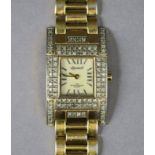 A vintage Ingersoll diamond set 100m water resistant quartz ladies’ wristwatch.