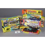 Two Corgi die-cast scale models "Batmobile" (No. 267, lacking Robin character figure); & "The Man