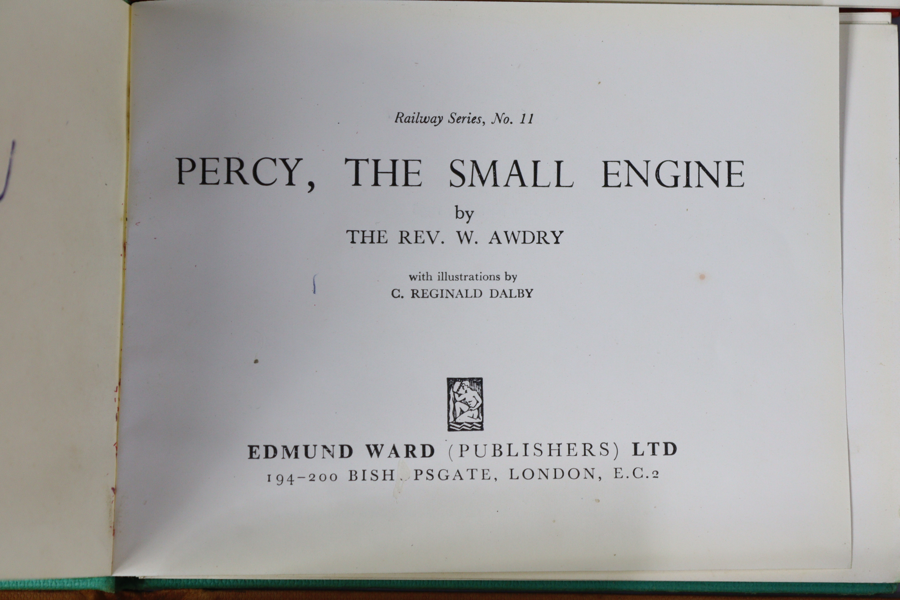 Three Railway Series volumes by the Rev. W. Awdry titled: “Duck And The Diesel Engine”, “Gordon - Image 4 of 5