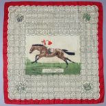 A 1950’s silk Winners of the Derby scarf “Parthia” (1959).
