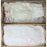 A collection of vintage baby's clothes, christening gowns, etc, circa 19th century-onwards.