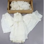 Twenty-nine various 19th century & later children's christening gowns, nightgown's, etc.