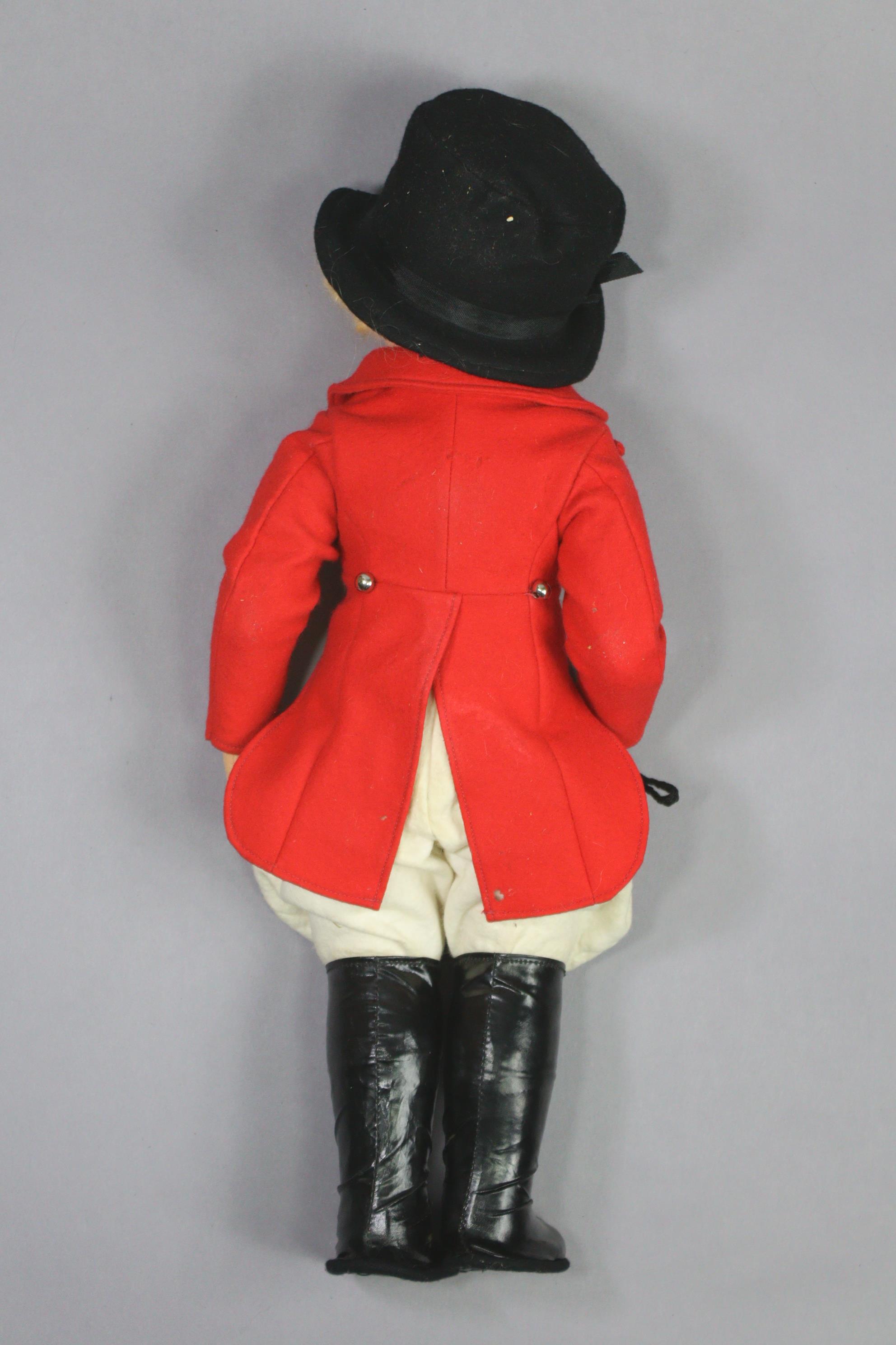 A 1930’s NORAH WELLINGS “RIDING GIRL” DOLL, 18” high, boxed (box w.a.f.). - Image 3 of 4