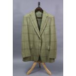 A light green tweed suit jacket tailored by H. Huntsman and Sons Ltd. of Saville Row, 27.10.2004, sh