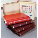 A collection of G B stamps in two Stanley Gibbons “Windsor” albums, 1840-1991; & a collection of