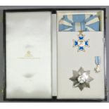 KINGDOM OF RWANDA, Order of the Crown (Ikemba): Grand Cross set of insignia comprising