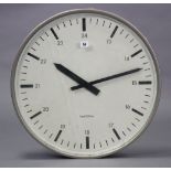 A Post Office electric-operated wall clock, 23¾” diameter; together with various decorative
