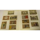 An uncollated collection of German and German states banknotes,