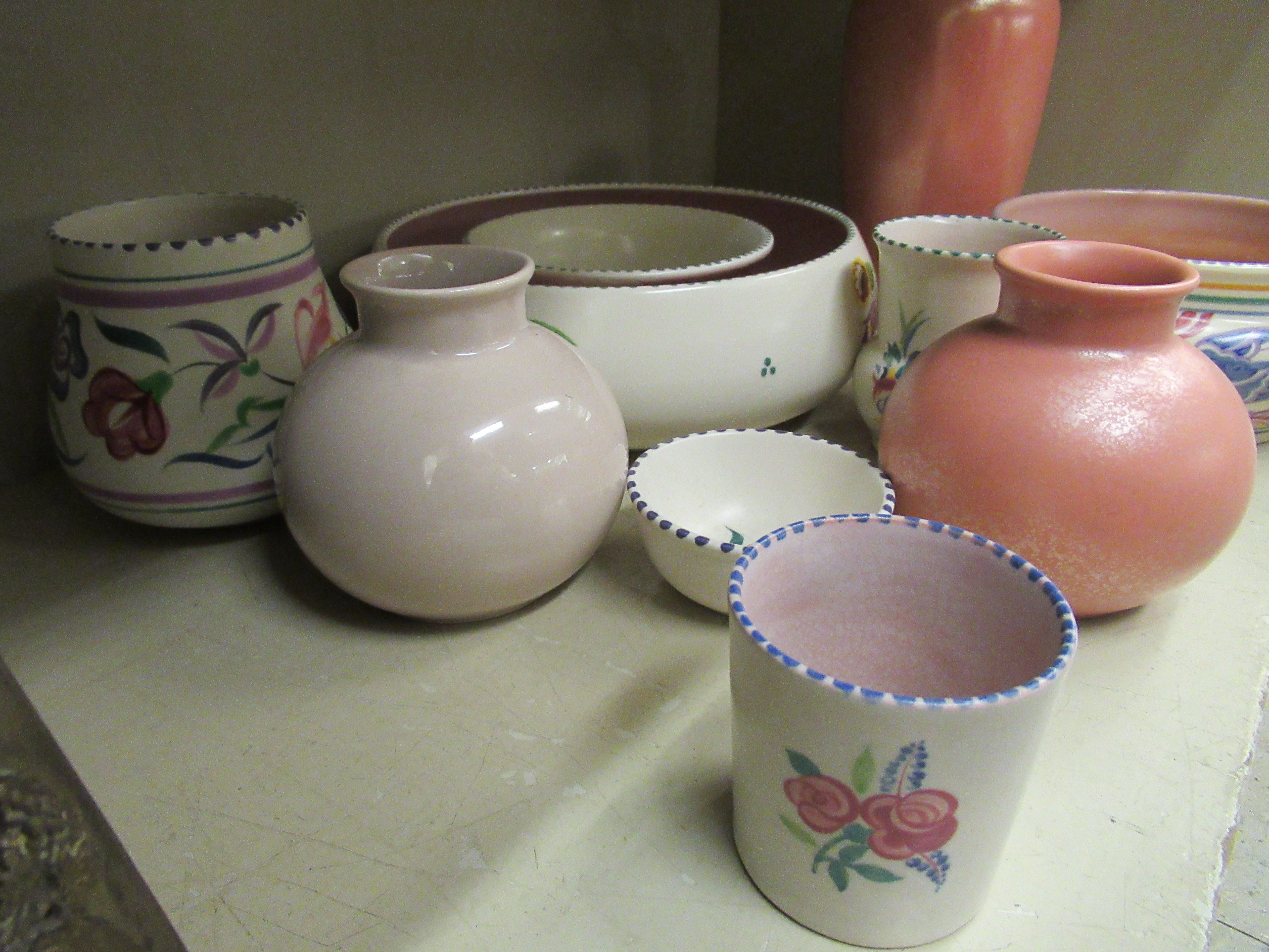 Poole pottery: to include a posy bowl 9. - Image 2 of 3