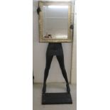 Nicholas Boxall - a mixed media sculpture, a dressing mirror,