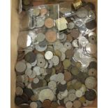 Uncollated British pre-decimal and world coins OS10