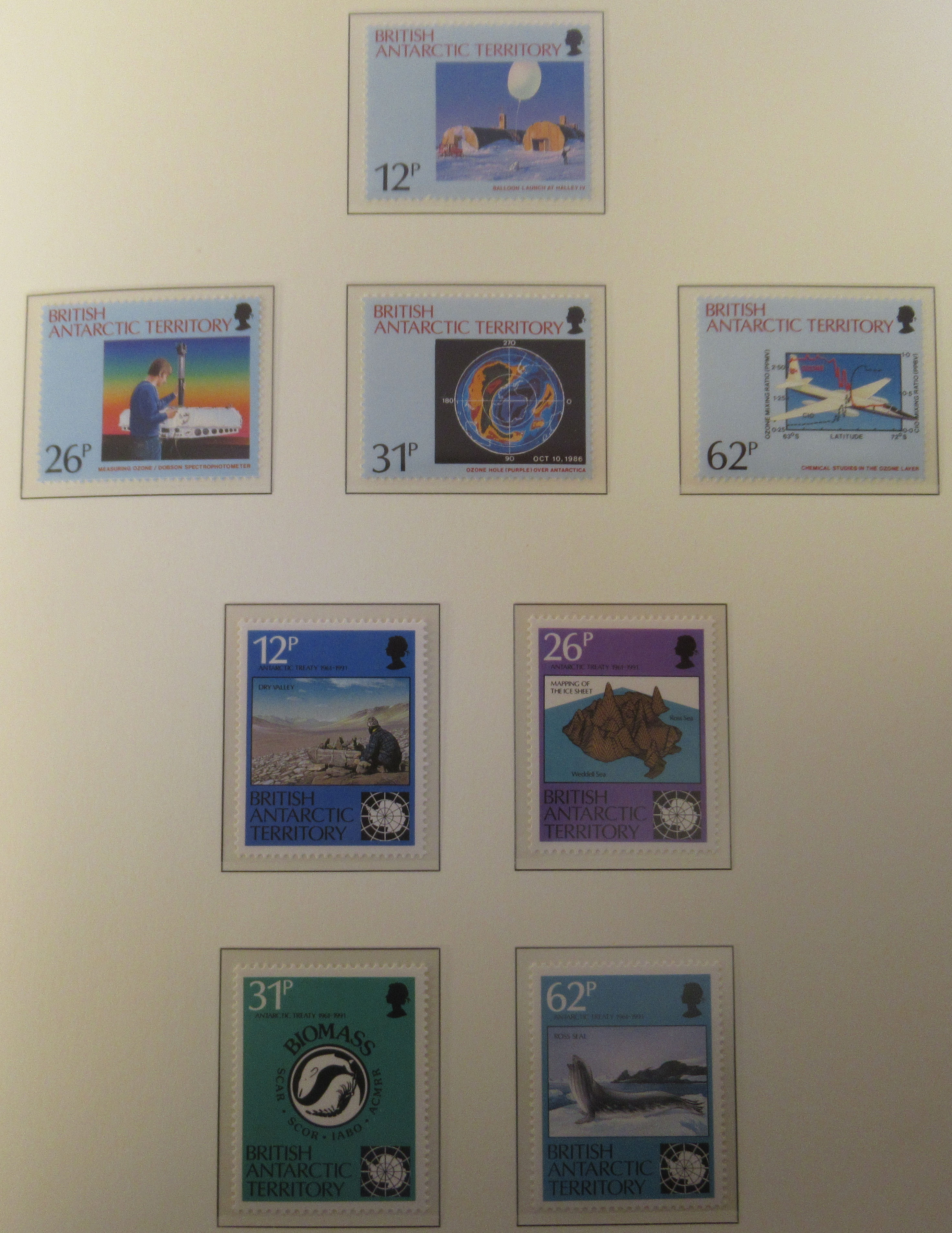 Postage stamps: Australian and British Antarctic Territories U - Image 6 of 6