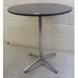 A modern table,