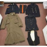 British military uniforms, viz.