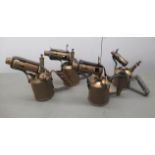 Four early 20thC Primus and other blow torches U