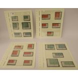 Postage stamps, Great Britain: King Edward VII corner blocks plates,