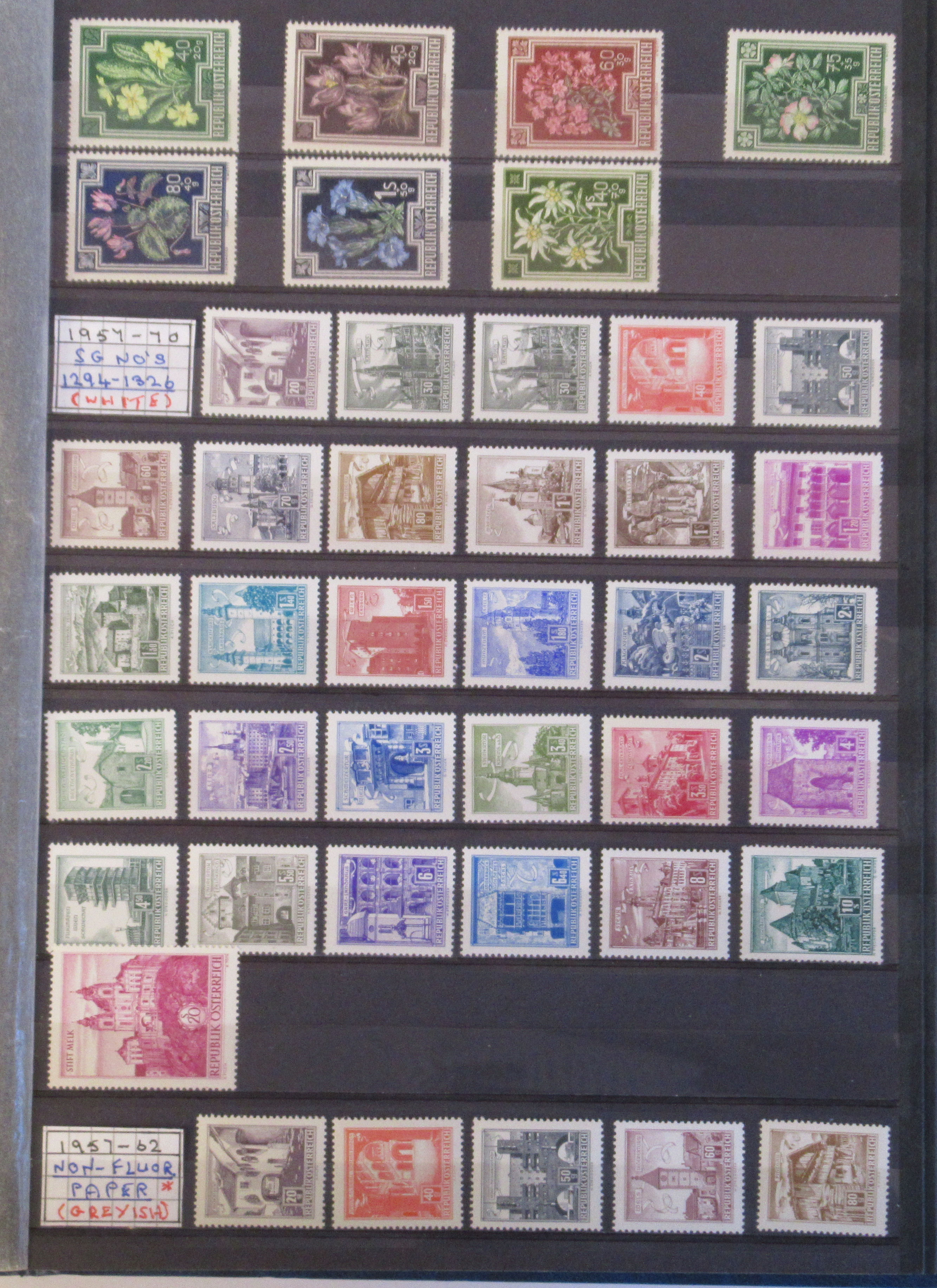Postage stamps, Austria: 1908 to present day, - Image 3 of 6
