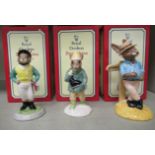 Three Royal Doulton china Bunnykins figures, viz. 'Roy Skater' 4.