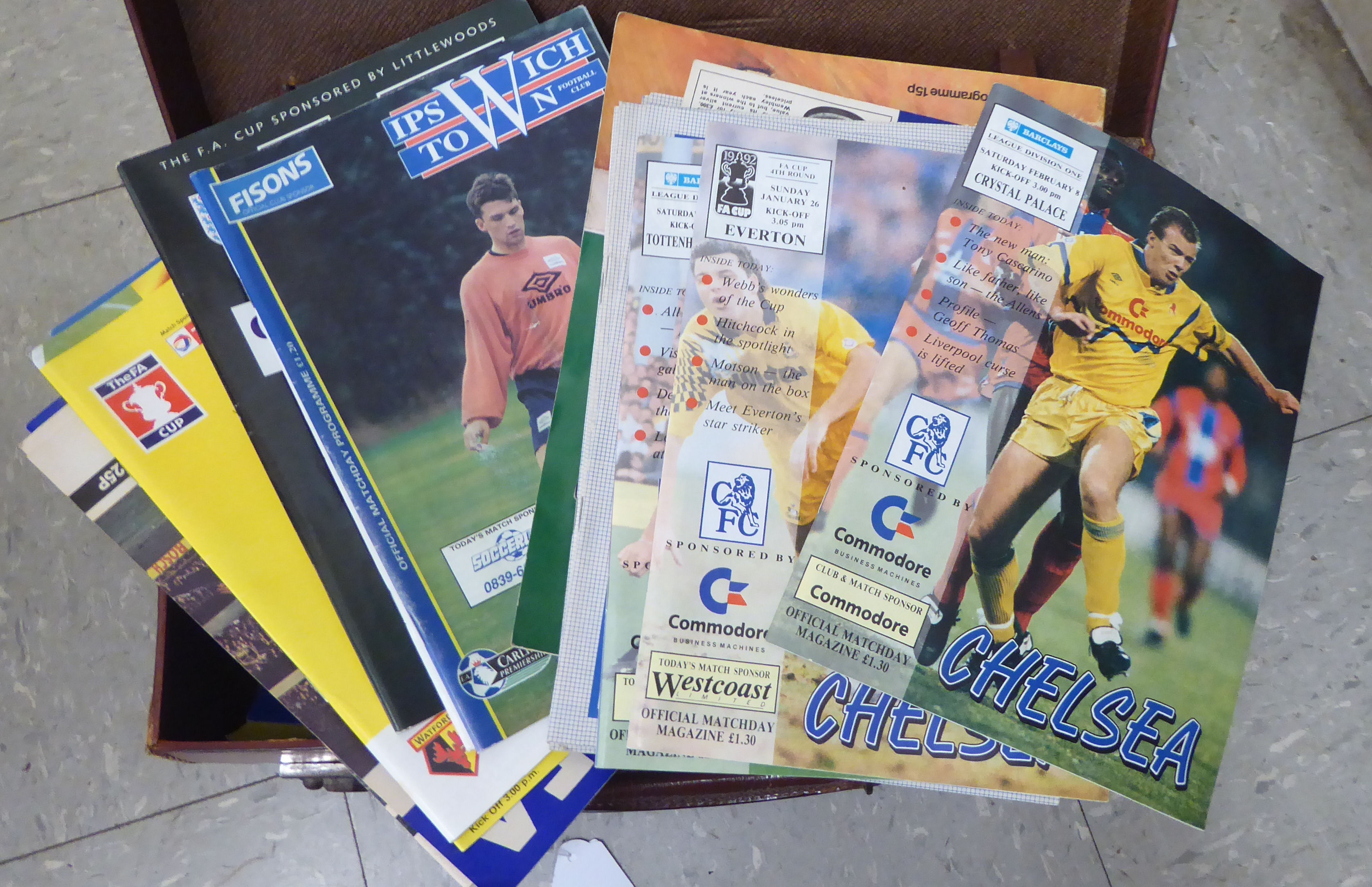 An uncollated collection of Chelsea FC programmes from the 1970s to the 1990s, - Image 3 of 4