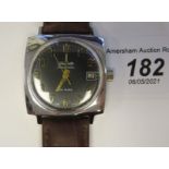 A Glashutte Spezimatic stainless steel cased wristwatch,