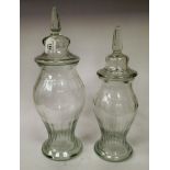 Two 19thC clear,
